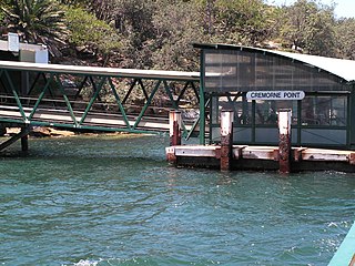 Cremorne Point ferry wharf