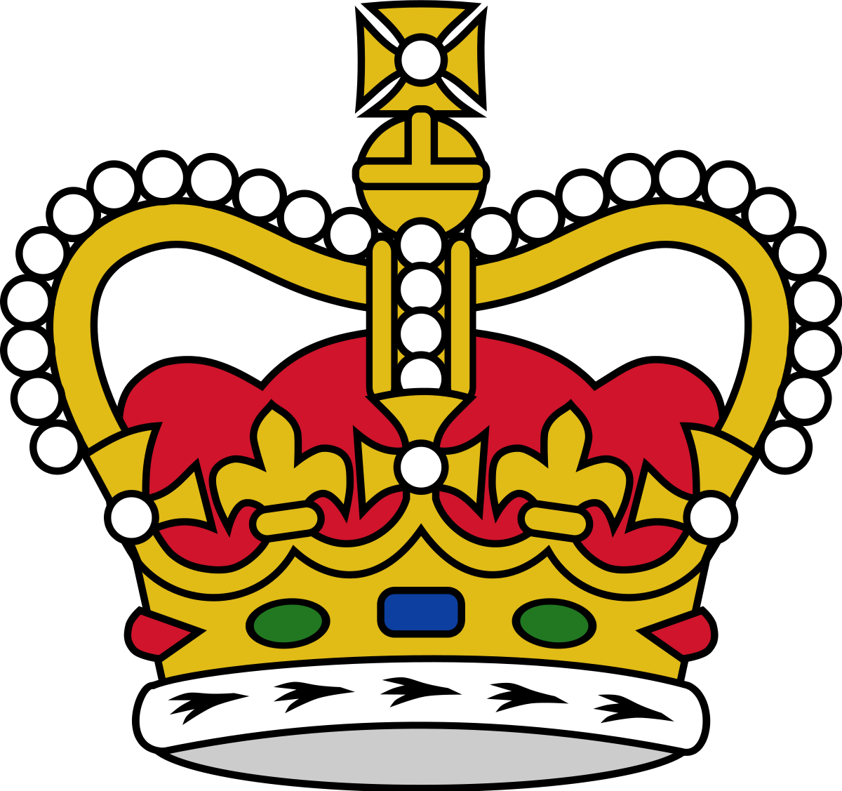[Image: 1200px-Crown_of_Saint_Edward_Heraldry.svg.png]