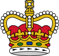 Heraldic crown of St Edward