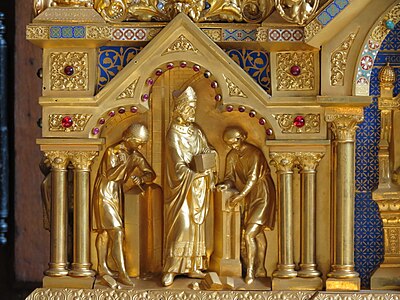 Detail of The Châsse des Saints-Pontiffs