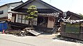 Collapsed house in Guari, Port Moresby