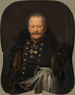 Ф. М. Славянский, портрет генерал-майора Демортье, 1858, Государственный Русский музей (атрибуция С. Головина).