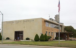 Das Dickinson County Courthouse in Abilene