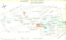 Map of the Glasgow docks in 1909 showing D & W Henderson & Co Dkbkpl34.jpg