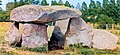 Dolmen des Erves in Sainte-Suzanne, Mayenne, Frantza