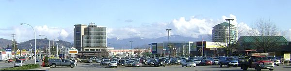 Skyline of Abbotsford, 2010. Downtownabbotsford.JPG