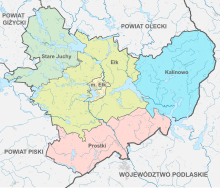 Plik:Ełk_County_administrative_map-PL.svg