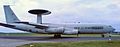 E-3A Sentry der NATO mit der Kokarde Luxemburgs