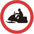 No off-road vehicles