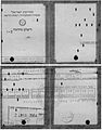 Early computer generated Driver's License, printed on a punch-card.jpg