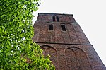 Miniatuur voor Bestand:Edam - Matthijs Tinxgracht - View East on Churchtower Grote of St.Nicolaaskerk.jpg
