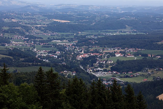 Eibiswald von Süden