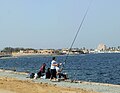 Image 23A family fishing in Jeddah (from Culture of Saudi Arabia)