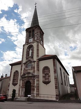 De kerk van Einville-au-Jard