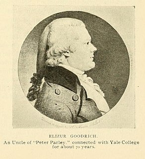 Elizur Goodrich American politician