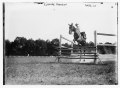 Eltmore Robinson. Jumping a fence on horseback. LCCN2014688202.tif