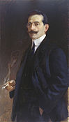 Self-portrait (1918) by Enrique Simonet.