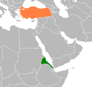 Turquía y Eritrea