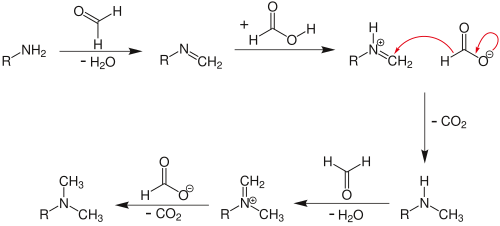 mechanisme Eschweiler-Clarke-reactie