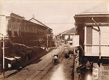 Calle Escolta, the economic center of 19th-century Manila Escolta Manila.jpg