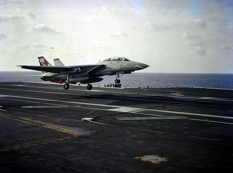 File:F-14A VF-111 landing USS Carl Vinson 1985.JPEG