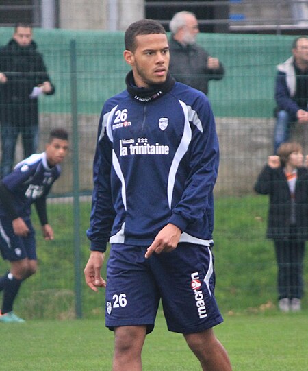 FC Lorient - january 3rd 2013 training - Rémi Mulumba 2.JPG