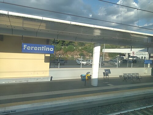 Ferentino-Supino railway station