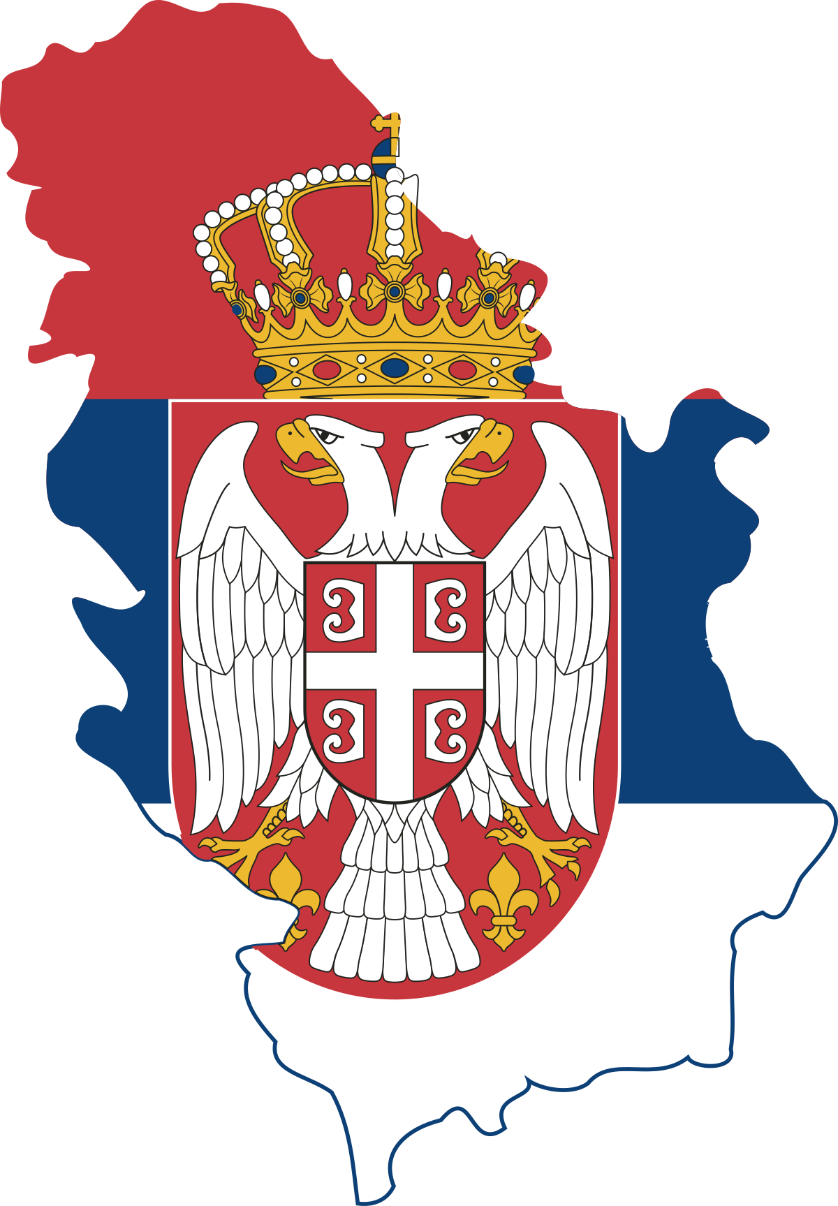 Download File Flag Map Of Serbia With Kosovo Svg Wikipedia