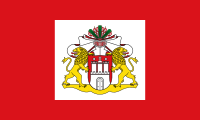 Bandera de Estado de Hamburgo