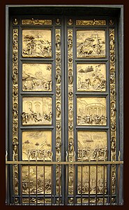 Lorenzo Ghiberti, la Porte du Paradis, 1425-1452.