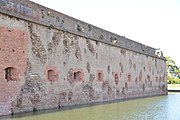 Fort Pulaski National Monument, chatham county, Georgia, U.S. This is an image of a place or building that is listed on the National Register of Historic Places in the United States of America. Its reference number is 66000064.