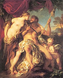 François Lemoyne, Ercole e Onfale (1724), Musée du Louvre, Parigi