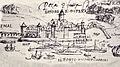 Galata Tower and Pera by Jérôme Maurand, 1544
