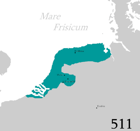 The Frisian Kingdom, 6th–8th century AD
