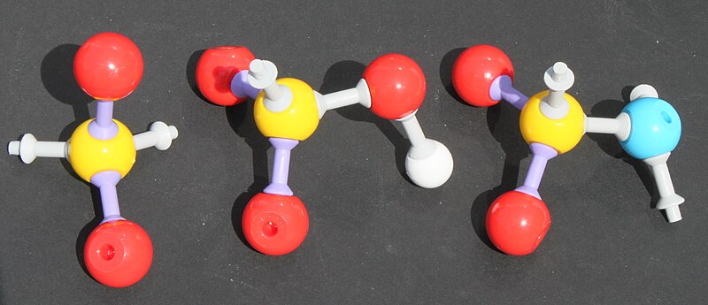 File:Functional group with sulfur compounds sulfone sulfonic acid sulfonamide 1.JPG