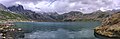 * Nomination Panoramic view of Gangbal Lake. By User:Mohamad Talib Bhat --Hulged 08:29, 22 January 2022 (UTC) * Decline Nice view but lack of detail and overprocessed. Sorry. --Imehling 16:56, 30 January 2022 (UTC)