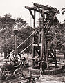 Gemauerter Senkbrunnen für die Wasserversorgung, August 1872