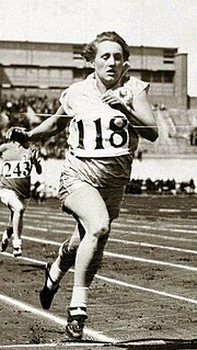 Georgette Gagneux French sprinter, long jumper and shot putter