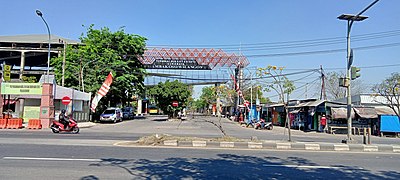 Gerbang keluar terminal