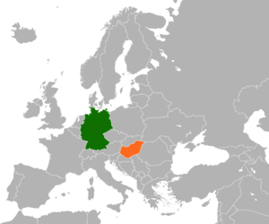 Duitsland en Hongarije