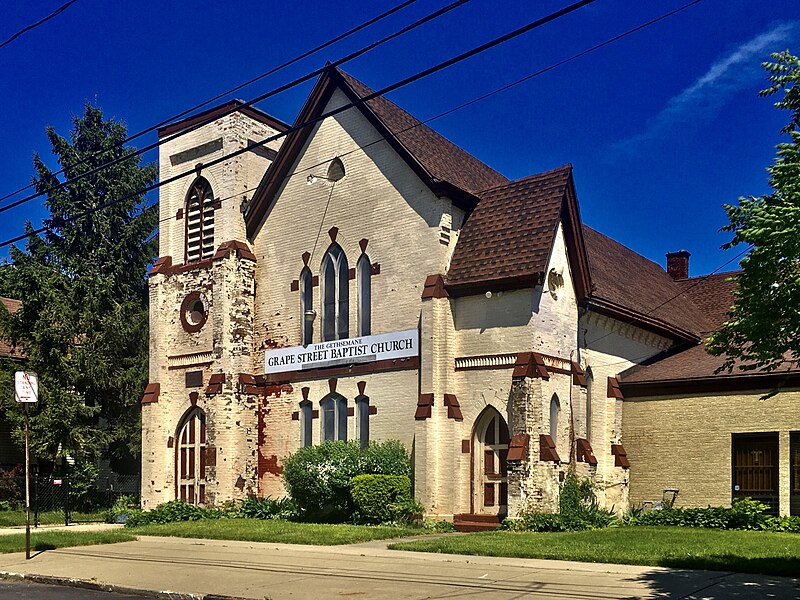 File:Gethsemane Missionary Baptist Church aka Grape Street Baptist Church - fmr St. Paul's Evangelical Church - Buffalo, New York - 20200601.jpg