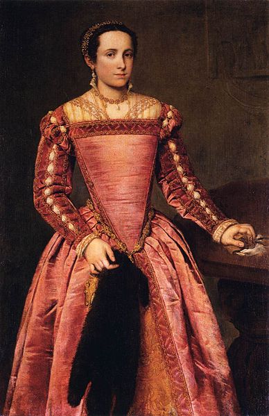 File:Giovanni Battista Moroni - Woman in a Red Dress - WGA16260.jpg