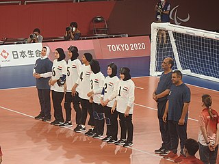 Egypt womens national goalball team Egyptian national team, for the Paralympic sport of goalball