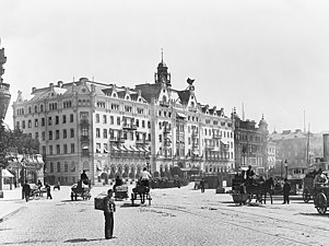 Grand Hôtel på Blasieholmen, 1901.