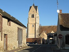 Gy-les-Nonains, l'église.