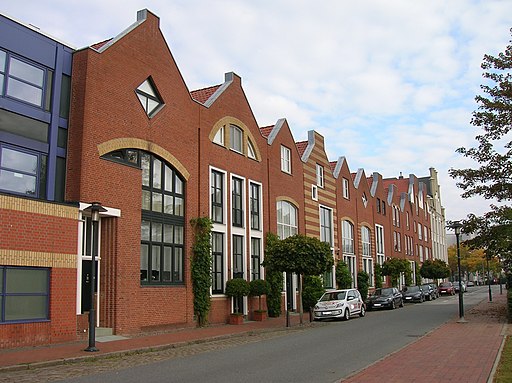 Häuser Deichstraße Bremerhaven