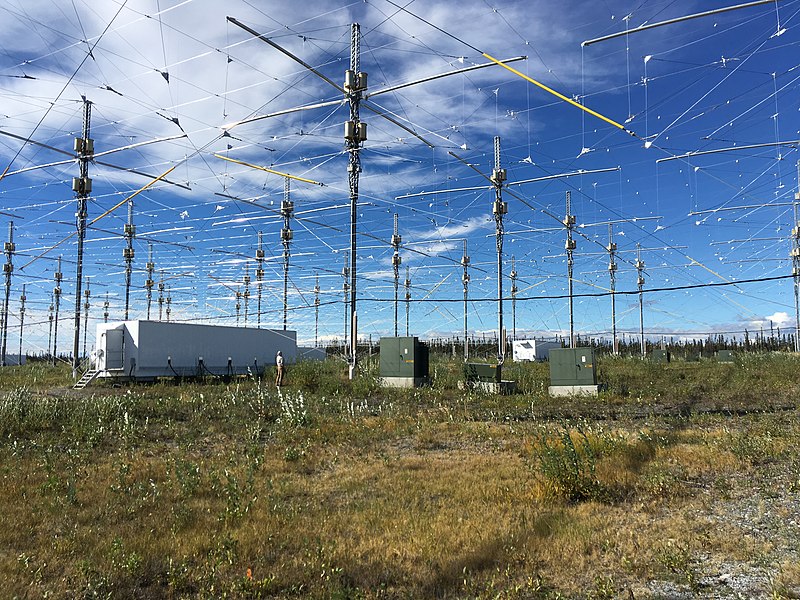 File:HAARP Antenna Grid with Electrical Transformers.jpg
