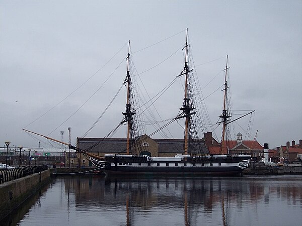 Image: HMS Trincomalee at Hartlepool 2010 (800x 600)