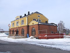Ancien bâtiment des douanes.