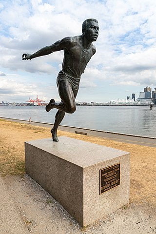 <span class="mw-page-title-main">Statue of Harry Jerome</span> Statue in Vancouver, British Columbia, Canada